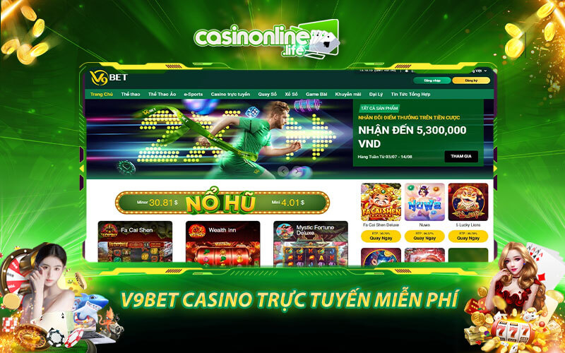 V9Bet casino trực tuyến miễn phí
