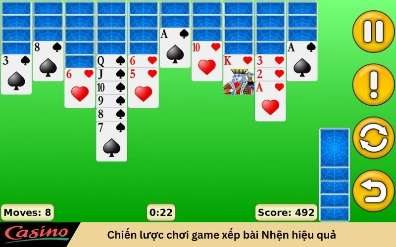 Chiến lược chơi game xếp bài Nhện hiệu quả