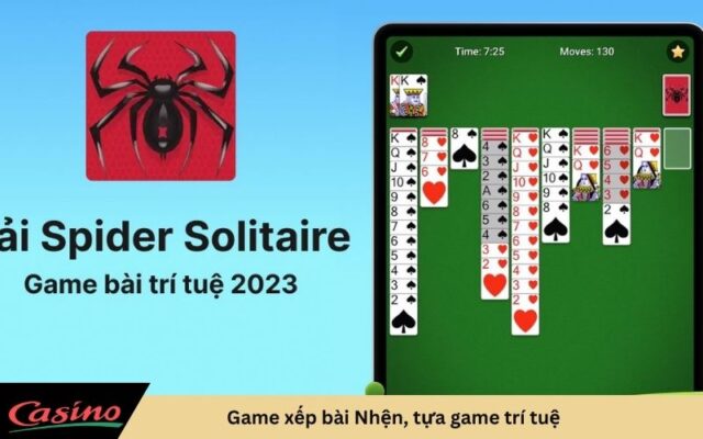 game xếp bài nhện