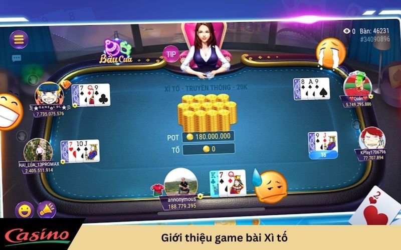 Giới thiệu game bài Xì tố