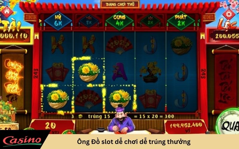 Ông Đồ slot dễ chơi dễ trúng thưởng