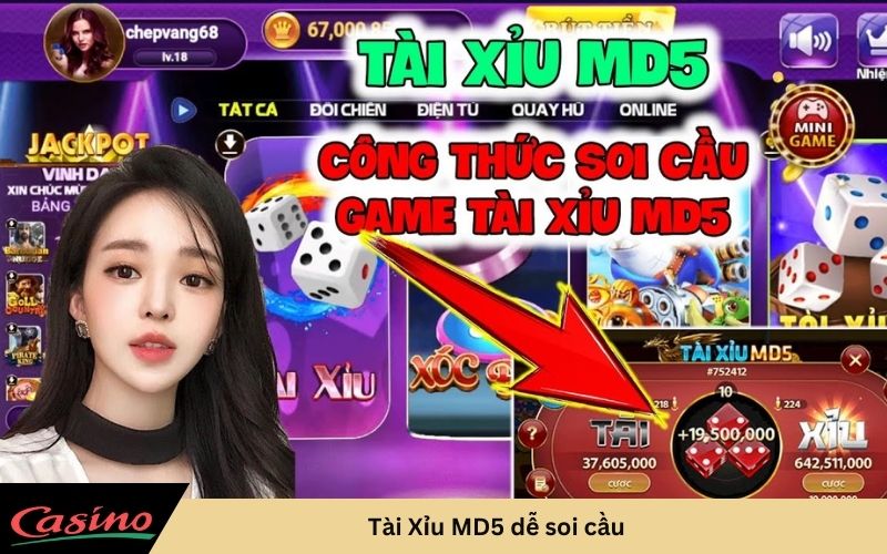 ưu điểm game tài xỉu MD5