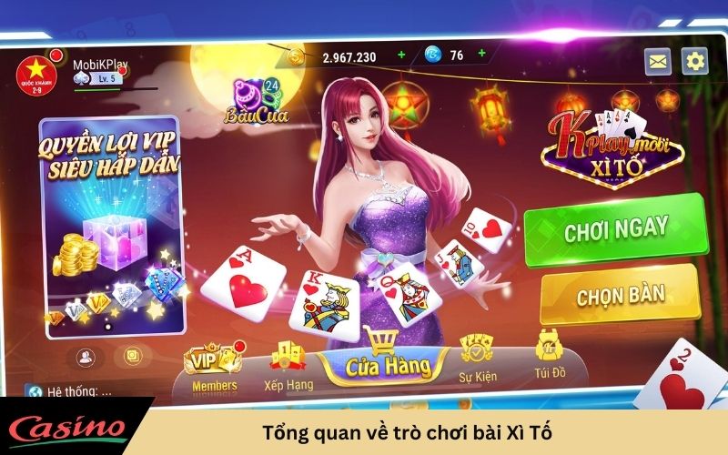 Tổng quan về trò chơi bài Xì Tố